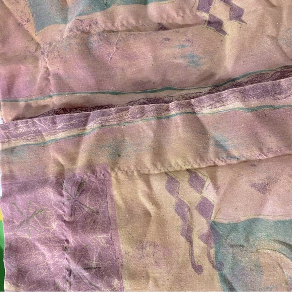 Vintage 90s Southwestern Theme Print Pillowcases x2 - Picture 4 of 11